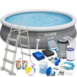 Išsiplečiantis sodo baseinas 457 x 107 cm 18in1 bestway