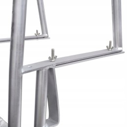 Ladder for pool or jetty 4 steps aluminum