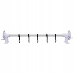 Vidaxl baseino uždengimo ritinys su plastikiniu pagrindu