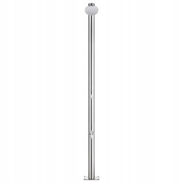 Sodo dušas 215 cm, nerūdijantis plienas