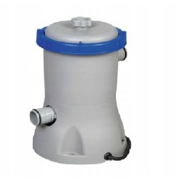 Plieninis pro max rėmo baseino 366x100 rudas 12 pėdų bestway 4in1 filtro siurblys