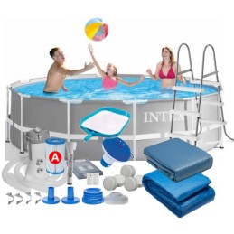 Intex rėmo baseinas 366x99cm 10in1 26716