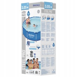 Bestway plieno pro baseinas 305 x 76 cm