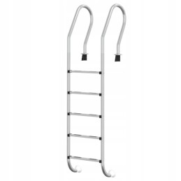 Baseina kāpnes 54x38x211cm, 304 nerūsējošais tērauds