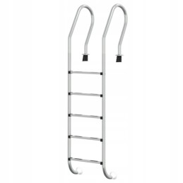 Baseina kāpnes 54x38x211cm, 304 nerūsējošais tērauds