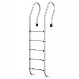 Baseina kāpnes 54x38x211cm, 304 nerūsējošais tērauds