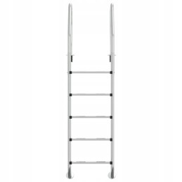 Baseina kāpnes 54x38x211cm, 304 nerūsējošais tērauds