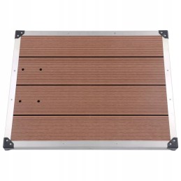 Sodo dušas su rudu pagrindu 220 mm aliuminio