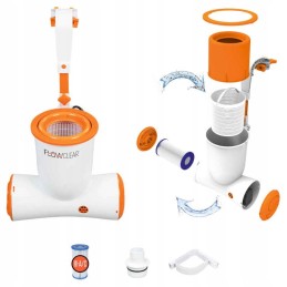 Baseino siurblys skimmer skimatic 3974l h švarus baseinas 58469