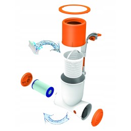 Baseino siurblys skimmer skimatic 3974l h švarus baseinas 58469