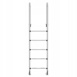 Baseina kāpnes 54x38x211 cm, 304 nerūsējošais tērauds