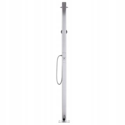 Aiadušš pruuni alusega, 220 cm, alumiinium