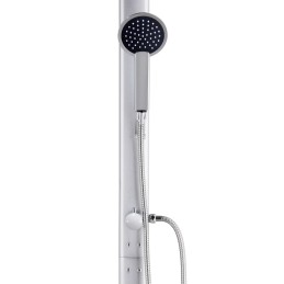 Aiadušš pruuni alusega, 220 cm, alumiinium