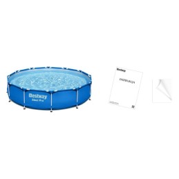 Dārza peldbaseina rāmis 366cmx76cm bestway liels