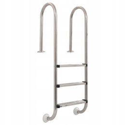 Pool ladder with 3 steps stainless steel 3