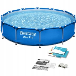 Sodo baseino baseinas 366 x 76 cm, 15 viename bestway rinkinys
