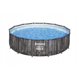 Bestway 5614x plieno pro max apvalaus rėmo baseinas su ID filtro siurbliu