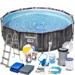 Bestway 5614x steel pro max ümarraamiga bassein ID-filtripumbaga