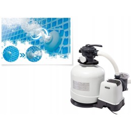 Baseino smėlio siurblys intex baseinui 12 000 lh