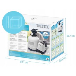Baseino smėlio siurblys intex baseinui 12 000 lh