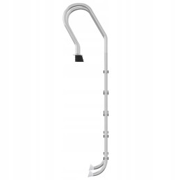 Basseini redel 54x38x211 cm, 304 roostevaba teras