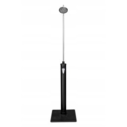 Solar outdoor shower solar flow black 8 l
