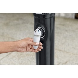 Solar outdoor shower solar flow black 8 l