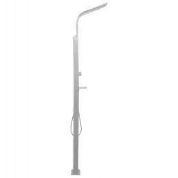 Vidaxl Curved Stainless Steel Garden Shower