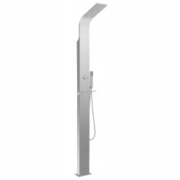 Vidaxl Curved Stainless Steel Garden Shower