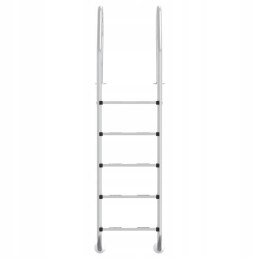 Baseina kāpnes 54x38x211cm, 304 nerūsējošais tērauds