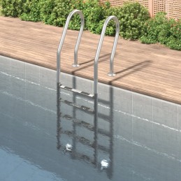 Pool ladder 54x38x211cm stainless steel 304