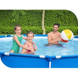 Tērauda dārza baseins 396x84 bestway 5612e komplekts 19in1