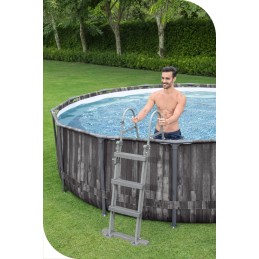 Bestway karkasa dārza baseins 366x100 5614x maks