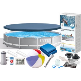 Intex plieno karkaso sodo baseinas 366x76 26710 6in1