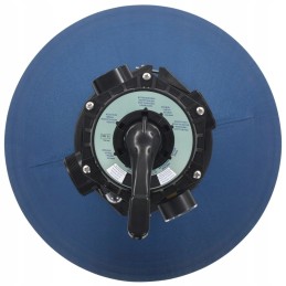 Smėlio baseino filtras su 6 krypčių vožtuvu, mėlynas, 560mm