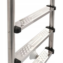 Pool ladder with 3 steps stainless steel