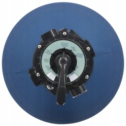 Smėlio baseino filtras su 6 krypčių mėlynu vožtuvu