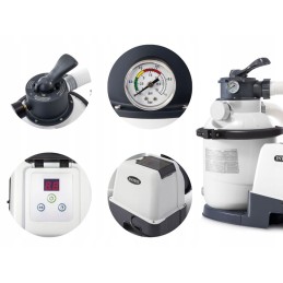 Smėlio siurblio filtro baseinas baseinui intex 26644 5700 lh smėlio 25kg