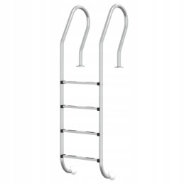 Pool ladder 54x38x184 5 cm stainless steel 304