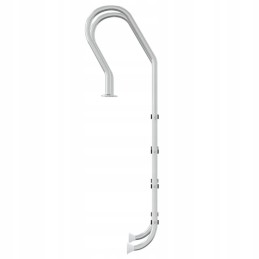 Pool ladder 54x38x184 5 cm stainless steel 304