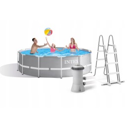 Plieninis sodo baseinas 366x99 17in1 intex 26716