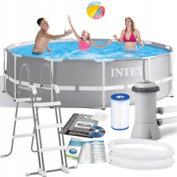 Plieninis sodo baseinas 366x99 17in1 intex 26716