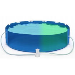 Apvalus baseinas su plieniniu rėmu sirocco blue 420 x 84 cm