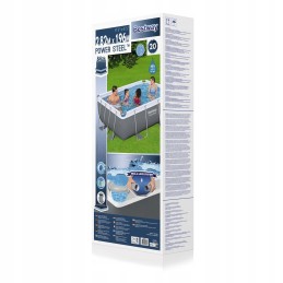 Power steel frame pool 282x196x84 9x6ft bestway 4in1 pump filter