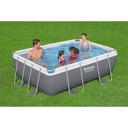 Tugev terasraamiga bassein 282x196x84 9x6 jalga bestway 4in1 pumbafilter
