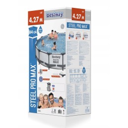 Bestway rāmja dārza baseins 427x84 10-in-1 filtrs