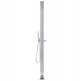 Garden shower 220 cm stainless steel