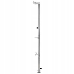 Sodo dušas 220 cm, nerūdijantis plienas