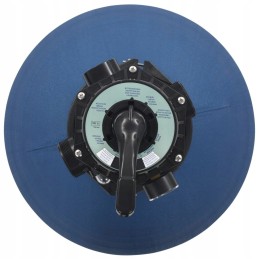 Smėlio baseino filtras su 6 krypčių vožtuvu, mėlynas, 560 mm