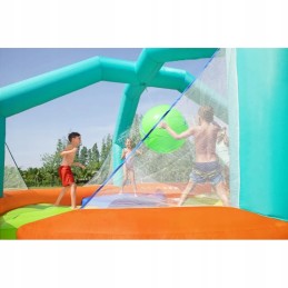 Žaidimų aikštelė vandens parkas Dodge drench bestway vandens purškalas 4 pripučiamas